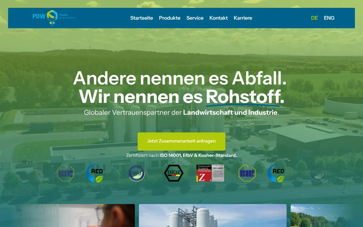 Startseite pdw-prignitz.de